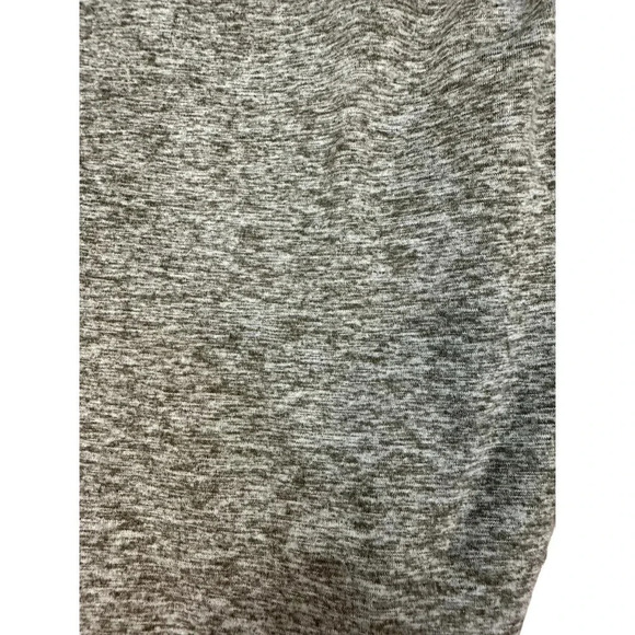 Sage Collective Women's Heather Gray Polyester Straight Leg Capri Legging Size M - Picture 2 of 5